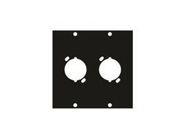 MIDDLE ATLANTIC RCK ACCORIES FEMALE XLR2PRT UCP PNL