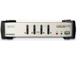 4-PORT USB2.0 KVMP SWITCH W/AUDIO