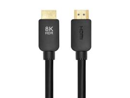 MONOPRICE 8K NO LOGO ULTRA HIGH SPEED HDMI CABLE_ 48GBPS_ 15FT_ BLACK