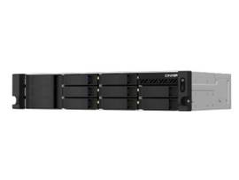 QNAP 2U 8-BAY SHORT DEPTH 12 RACKMOUNT NAS INTEL CELERON N5095 4C/4T BURST UP TO 2.9 GHZ 8GB RAM 8 X 3.5/2.5 SATA