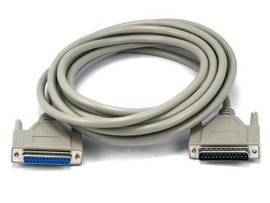 MONOPRICE 15FT DB25 MALE-TO-FEMALE SERIAL EXTENSIO