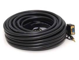 MONOPRICE VGA HD15 M/M CABLE W/AUDIO 50FT
