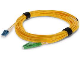 ADD-ON ADDON 6M ALC (MALE) TO LC (MALE) OS2 STRAIGHT YELLOW DUPLEX FIBER OFNR (R
