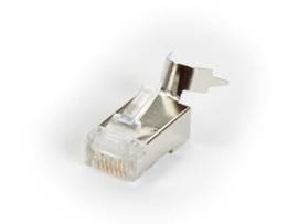 BLACK BOX CORP CAT6A RJ45 MODULAR PLUG - SHIELDED 100 PACK
