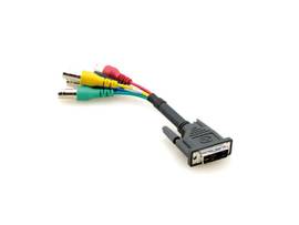 KRAMER DVI-A TO 5 BNC MALE FEMALE ADAPTER CABLE 1