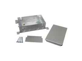 LEGRAND-WIREMOLD STL SHL FLR BX 2-GANG OMB
