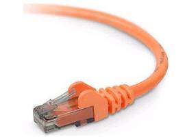 BELKIN CAT6 SNAGLESS PATCH CABL RJ45M;25 ORANGE