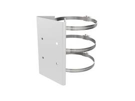 HIKVISION HORIZONTAL POLE MOUNT FOR PANOVU & SPEED DOMESTAINLESS STEEL AND STEELHIKVISION WHITE