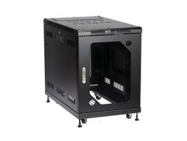BLACK BOX CORP ERVER CABINET WITH TEMPERED GLAS RM2410A