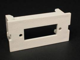 LEGRAND-WIREMOLD 2A SC MODULE UNLOADED WHT (PKG OF 25)