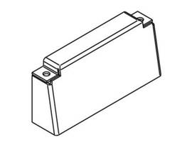 LEGRAND-WIREMOLD BLANK BRACKET -RFB4 SER