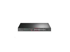 TP-LINK 16-PORT 10/100MBPS + 2-PORT POE SWITCH