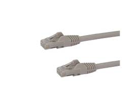 1FT CAT6 ETHERNET CABLE GRAY 100W POE