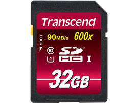 TRANSCEND 32G SDHC CLASS10 UHS-I CRD,600X