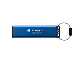 KINGSTON 128GB IRONKEY KEYPAD 200, FIPS 140-3 LVL 3 (PENDING) AES-256 ENCRYPTED