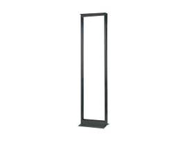 LEGRAND-ORTRONICS 2 POST RACK, 7, BLACK