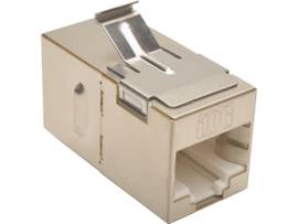 TRIPP LITE CAT6A STRAIGHT THROUGH MODULAR SHIELDED