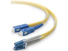 BELKIN DPLX FBR OPTC CBL LC/SC 8.3/125 10 MTRS
