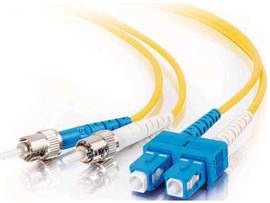 LEGRAND-ORTRONICS 1M SC-ST 9/125 OS1/2 DPX SM TAA FBR-Yellow