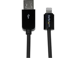 1M BLACK 8-PIN LIGHTNING TO USB CABLE
