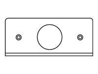 LEGRAND-WIREMOLD SGL GANG PLATE W/1.390 IN