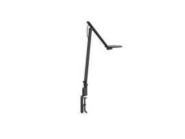 NOVA TASK LIGHT WITH CLAMP MOUNT - 3000K - JET BLACK