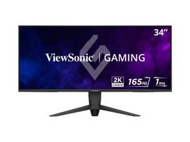 VIEWSONIC 34 1MS 165HZ ERGONOMIC GAMING MONITOR WITH FREESYNC PREMIUM,3440 X 1440 RESOLUTION.