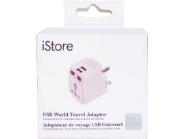 TARGUS ISTORE WORLD TRAVEL ADPTR DUAL USB