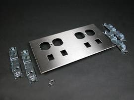 LEGRAND-WIREMOLD DUPLEX RCPT MOD JACK