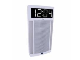 IP/IC CLOCK SPEAKER, w/ VISUAL ALERTER - INFORMACAST