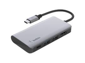 BELKIN USB-C 4-IN-1 MULTIPORT ADAPTER