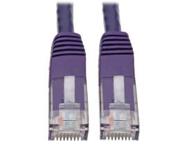 TRIPP LITE CABLE CAT6 GIGABIT MOLDED PATCH PURP 15
