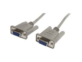 6 FT. MODEM CABLE DB9F-DB 10PK