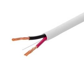MONOPRICE SPEAKER WIRE_ CL3 RATED_ 2-CONDUCTOR_ 18AWG_ 250FT_ WHITE