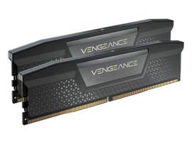 CORSAIR DDR5, 6400MT/S 64GB 2X32GB DIMM, UNBUFFERED, 32-40-40-84, STD PMIC, XMP 3.0, VENGEANCE DDR5 BLACK HEATSPREADER, 1.4V