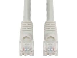 10ft RJ-45 (Male) to RJ-45 (Male) Straight White Cat5e UTP PVC Copper Patch Cabl