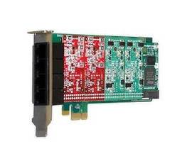 DIGIUM 4 PRT MDLR ANLG PCI-EXPS X1 CRD W/2 STN