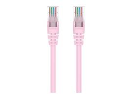 BELKIN CBL,CAT6,UTP,RJ45M/M,02 ,PNK,SNGL