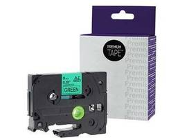 BROTHER TZE-721 COMPATIBLE PREMIUM TAPE BLACK / GREEN 9MM