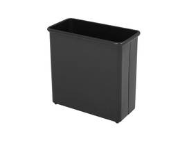SAFCO RECEPTACLE S WAS 28Q 3E BLK (Sold as Case Pack of 3)