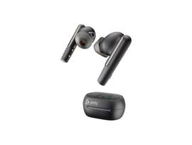 HP POLY VOYAGER FREE 60+ UC CARBON BLACK EARBUDS +BT700 USB-A ADAPTER +TOUCHSCREEN CHARGE CASE