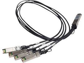 X240 QSFP 4X10G SFP 1M DAC CBL