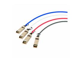 SIEMON 10G, PASSIVE DIRECT ATTACH CABLE ( COPPER) SFP+ TO SFP +, 2 METER, BLACK JACKET
