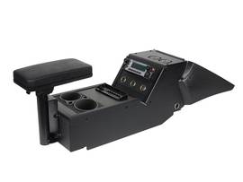 GAMBER KIT, 2011-2020 DODGE CHARGER CONSOLE BOX (SHORT), CUP HOLDER AND ARMREST. INCLUDES 3 FACEPLATES AND 3 FILLER PANELS.