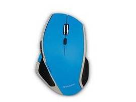 WIRELESS 8-BUTTON BLU LED MOUSE BLU