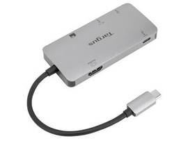 TARGUS USB-C SNGL 4K HDVD MLTI-PRT W/CRD READE