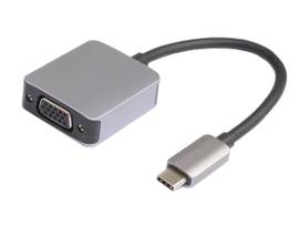 MONOPRICE USBC TO VGA ADAPTOR_ ALUMINUM ALLOY SHEL