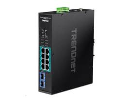 TRENDNET 10-PORT INDUSTRIAL GIGABIT POE+ DIN-RAIL SWITCH -20 65 C (-4 149 F)