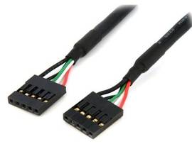 24 INTERNAL 5 PIN USB IDC HEADER CABLE