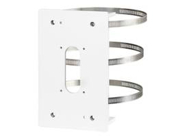 I-PRO POLE MOUNT BRACKET, SALT RESISTANT, WHITE